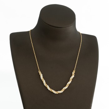 NK2106 عقد الدانة (لؤلؤ مقمّش)