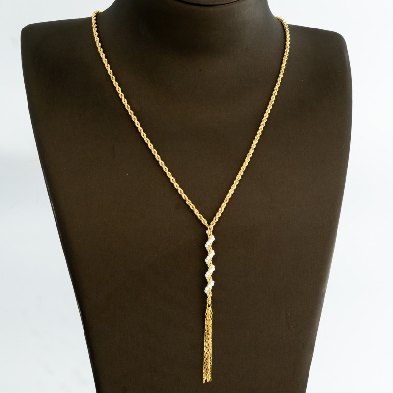 NK2105 عقد الجمان (لؤلؤ مقمّش)