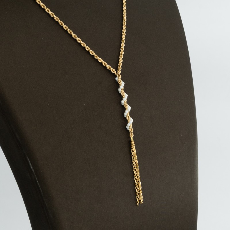 NK2105 عقد الجمان (لؤلؤ مقمّش)